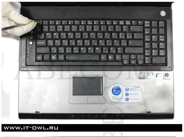 как снимать шлейфы в ноутбуке