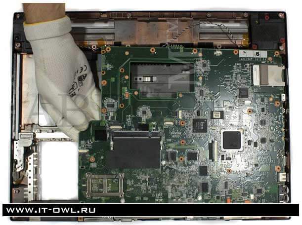 как снимать шлейфы в ноутбуке