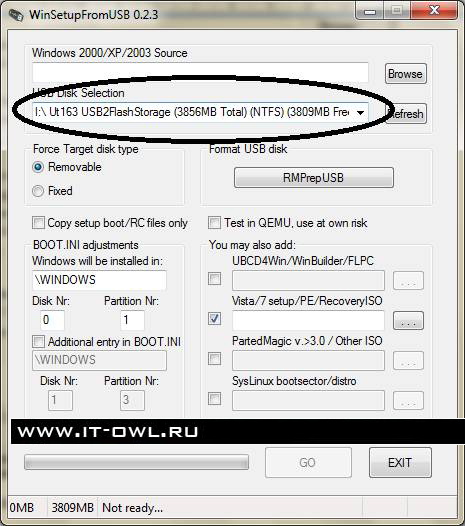 Как сделать boot windows xp